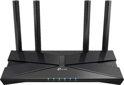 Produktbild von TP-Link Archer AX1800, Wi-Fi 6 (802.11ax), Dual-Band (2,4 GHz/5 GHz), Ethernet/LAN, Schwarz, Tabletop-Router