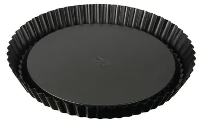Quicheform Ø 28 cm, antihaftbeschichtet, schwarz