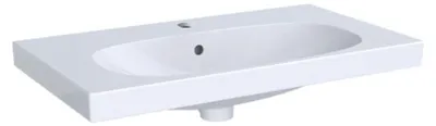 Immagine prodotto di Geberit Acanto lavabo, avec tablette, 1 trou pour robinetterie, avec trop-plein, saillie réduite, 750x420mm, 500.632.01.2, 500.632.01.2
