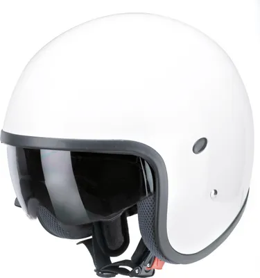 Image de Redbike Casque RB-771 blanc avec norme ECE 22-05 - blanc