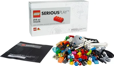 Produktbild von LEGO® SERIOUS PLAY Starter Set (2000414, 234 Teile) – Kompakter Einstieg für kreative Teamprozesse - 2000414