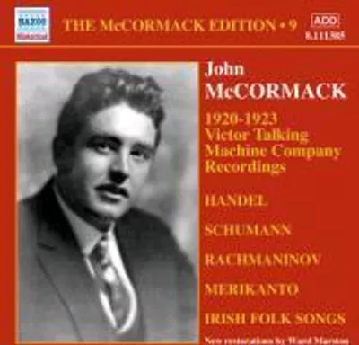 Produktbild von McCormack, J: Victor Recordings (1920-1923)