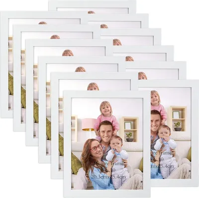 Obrázok produktu pre Sada fotorámikov 20x25 cm - Moderný biely fotorámik na fotografie, koláže a darčeky