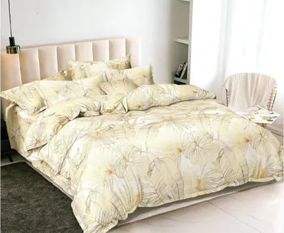 Obrázok produktu pre Obliečky z mikrovlákna PALMERA krémové Rozmer obliečky: 70 x 80 cm | 140 x 200 cm