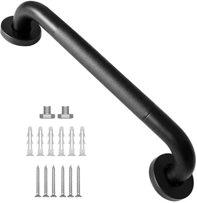 Immagine prodotto di Maniglia antiscivolo, 30 cm, in acciaio inossidabile rivestito, adatta per interni ed esterni