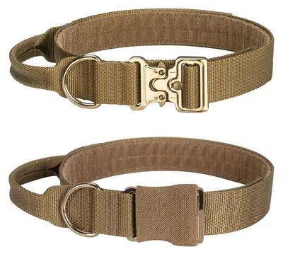 Produktbild von Hundehalsband Verstellbar Nylon Metallschnalle Braun 40-60 cm