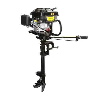 Image de Moteur hors-bord 6,5 CV essence – Grünwelt GW-200FC