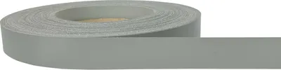 Produktbild von Kantenumleimer 4x500 cm - Graphit Hell - Melamin Kantenband mit Schmelzkleber für stabile Möbelkanten - Umleimer für Schutz und dekorativen Abschluss von Möbelplatten - Furnierband zum Aufbügeln