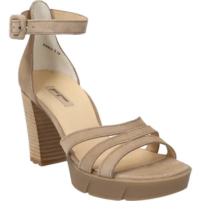 Produktbild von Paul Green Sandalette 7930-013, Rauleder, Beige, Damen