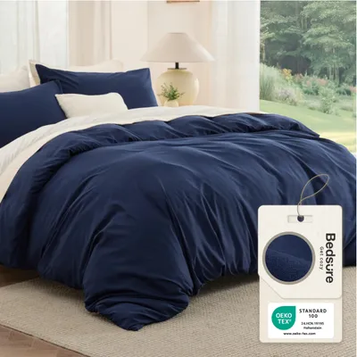 Productafbeelding van Dekbedovertrek 240x220 cm met 2 Kussenslopen 50x80 cm -  Set