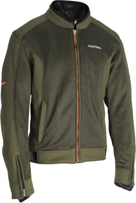 Zdjęcie produktu dla ACERBIS Dual Road kurtka wodoodporna poliester z certyfikatem Gordon Green/Orange rozmiar L