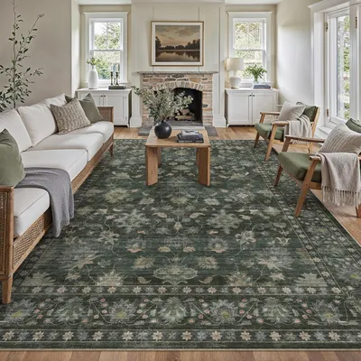 Immagine prodotto di Tappeto per soggiorno, 300 x 400 cm, verde, grande