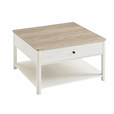 Produktbild von VASAGLE Couchtisch, Wohnzimmertisch, maritimer Stil, 80 x 80 x 45 cm