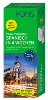 Image de PONS Power-Vokabelbox Spanisch in 4 Wochen