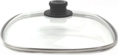 Obrázek produktu pro Víko z bezpečnostního skla Woll 20 x 20 cm čtvercové pro pánev / pekáč