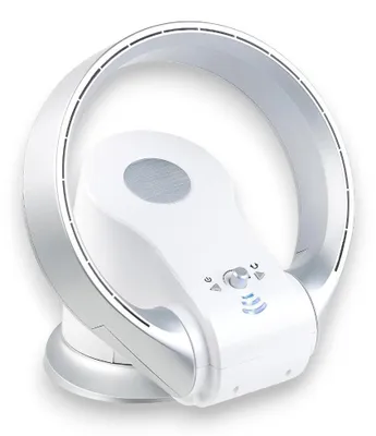 Image de Ventilateur moderne invisible sans pales de 30 W, à poser ou à fixer au mur, avec 7 vitesses réglables