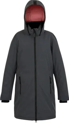 A studio shot of a women's jacket.