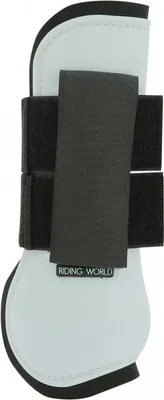 Immagine prodotto di Ghette RIDING WORLD bianche, Taglia:Shetty