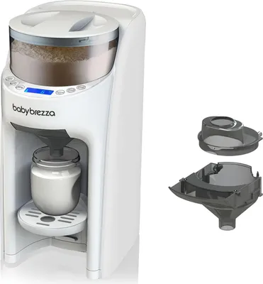 Produktbild von Baby Brezza Vorteils-Set: Formula Pro Advanced weiß inkl. zusätzlichem Milchpulvertrichter