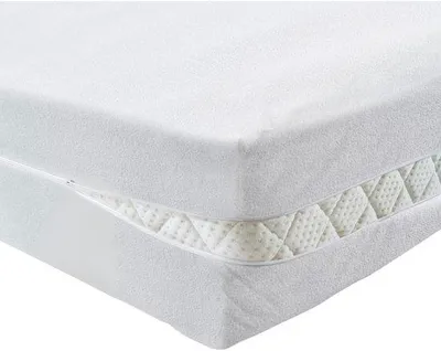 Produktbild von Famanu Matratzenschoner Badstoff 100x200 cm - Nicht gewattet, für Matrassen 16–22 cm