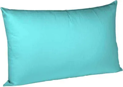 Produktbild von Fleuresse Mako-Satin-Kissenbezug uni colours petrol 6066