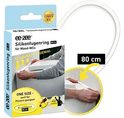 Produktbild von ee zee Silkon-Fugenring 80 cm weiß