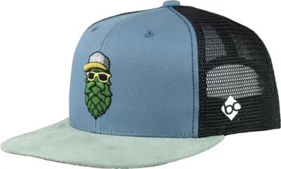 Produktbild von Bavarian Caps Cap "Hopfinator" - graublau (Snapback) one size