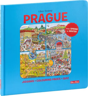 Obrázek produktu pro PRAGUE – Puzzles, Colouring, Quizzes