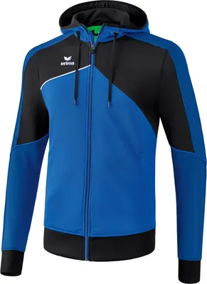 Produktbild von erima Premium One 2.0 Trainingsjacke mit Kapuze XXL new royal/schwarz/weiß