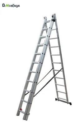 Obrázok produktu pre Viacúčelová hliníková rebrík 3x11