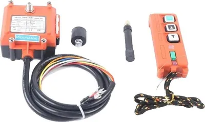 Immagine prodotto di Pulsante wireless, protezione IP65, distanza di controllo 100 m, arancione
