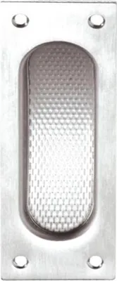 Produktbild von GRIFFWERK Griffmuschelpaar S1 Schraubtechnik 40x120x11mm Edelstahl matt