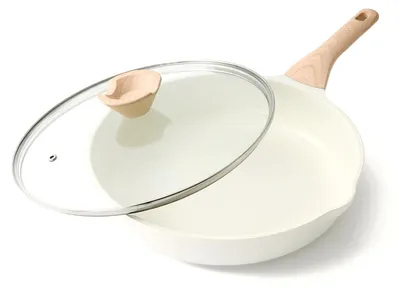 Zdjęcie produktu dla Patelnia ceramiczna indukcyjna o średnicy 32 cm - zdrowa i nietoksyczna
