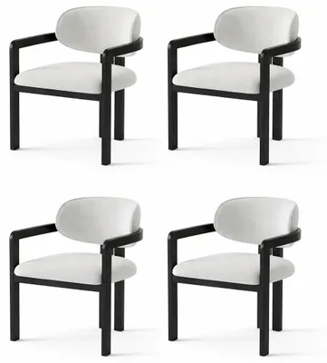 Produktbild von 4 moderne Stühle im stilvollen Design für Ihr Esszimmer