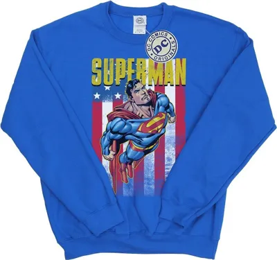Zdjęcie produktu dla Bluza męska Superman – „Flight” BI2130 (S) (królewski błękit)