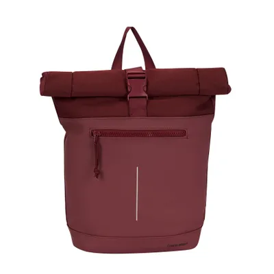 Produktbild von Bruce New York Burgundy 21L Rolltop Rucksack Wasserabweisend Laptop 15.6"