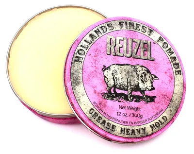 Productafbeelding van Reuzel - Grease Heavy Hold (Reuzel Pink) - 340 gr