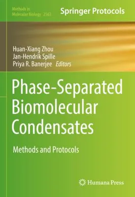Produktbild von Phase-Separated Biomolecular Condensates