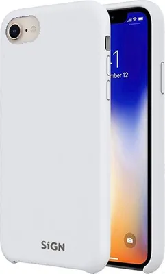 Immagine prodotto di Custodia in silicone liquido per iPhone 7 & 8/SE 2020/SE 2022 - Bianca