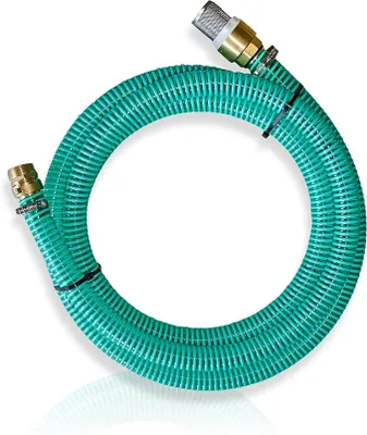 Produktbild von Sauggarnitur 10m lang 1 1/4 Zoll 32mm Saugschlauchgarnitur Saugschlauch Ansauggarnitur
