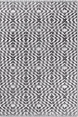 Produktbild von Türkisches geometrisches Muster Nachahmung Stoff – Vinylteppich – 60x90 cm – Indoor Teppich – Flur – Pflegeleicht – Modern