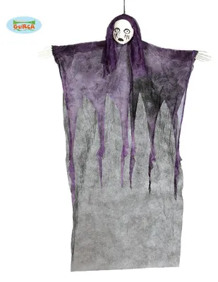 Produktbild von Halloween Deko Puppe, lila, 95 cm