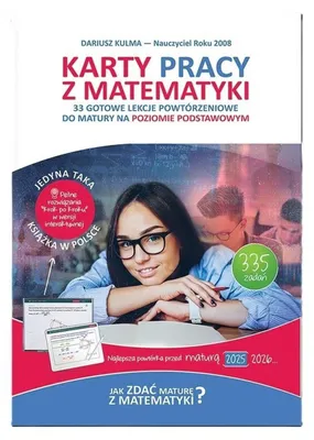 Image de Karty Pracy z matematyki - 33 lekcje do matury podstawowej