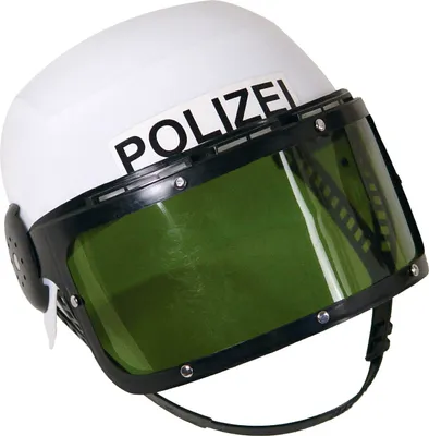 Produktbild von festartikel-müll POLIZEIHELM MIT KLAP