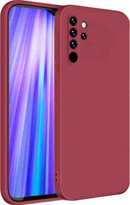 Obrázek produktu pro Pouzdro pro Xiaomi Redmi Note 8 Pro Měkký tekutý silikonové, nárazuvzdorné gumové pouzdro červené