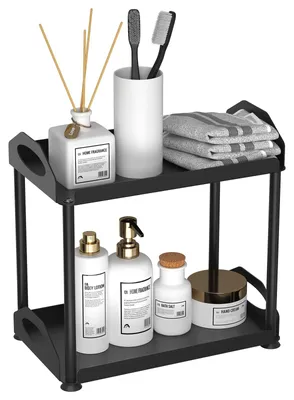 Immagine prodotto di Organizzatore a due ripiani per cosmetici e accessori da cucina