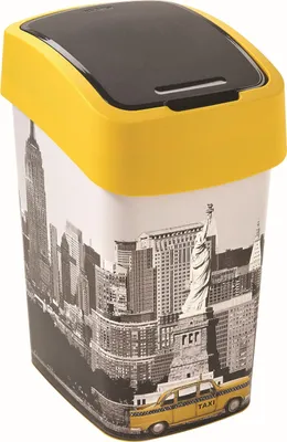 Zdjęcie produktu dla Curver kosz na śmieci flip bin 25l /new york