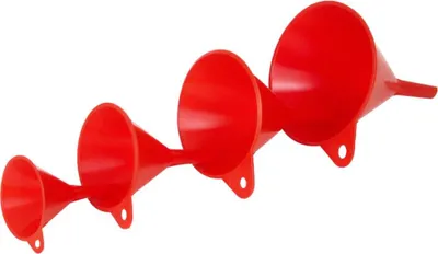 Produktbild von hünersdorff 951500, Rot, Hart-Polyethylen (HDPE), 6 cm, 8 cm, 10 cm, 12 cm