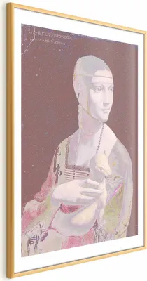 Produktbild von Posterpapier Poster - Pastel Lady 29.7x42 cm Menschen h-C-0132-ao-a