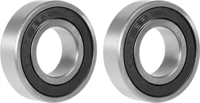 Produktbild von 2stk. Rillenkugellager 6003-2RS Kugellager Doppelte Kohlenstoff Lager 17x35x10mm